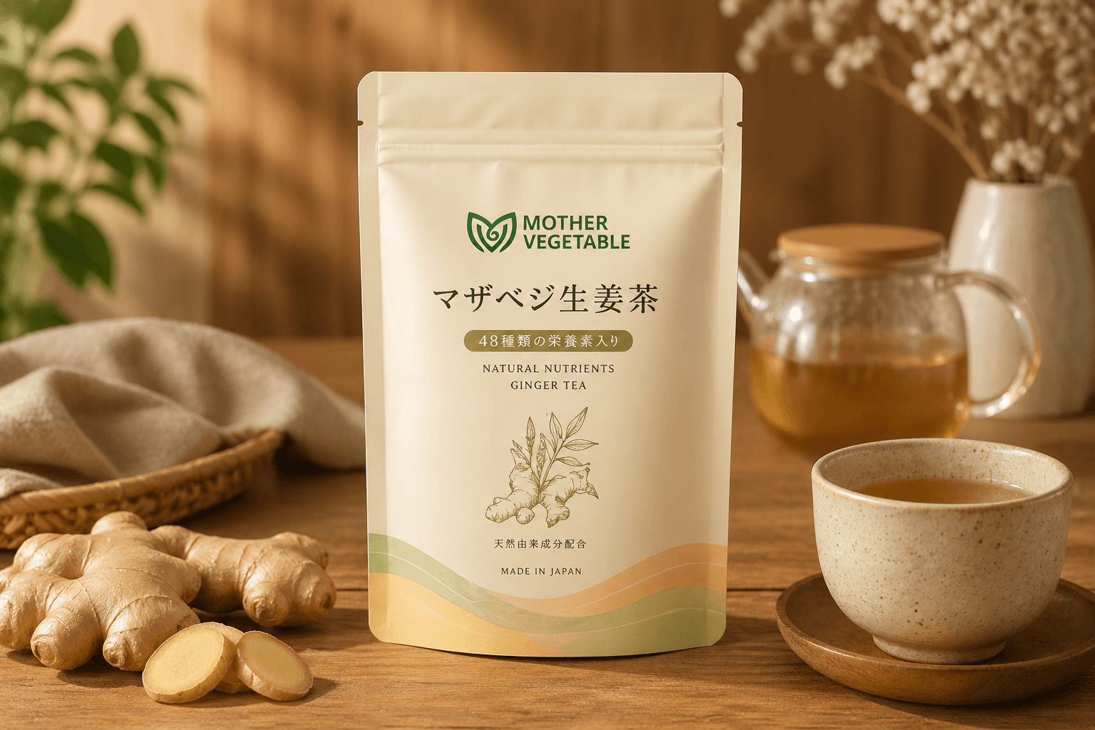 Mother Vegetable Ginger Tea